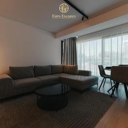 Modern 1br W/sofa Bed Near Pipera Metro Apartment *