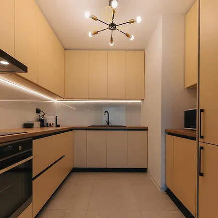 Modern 1br W/sofa Bed Near Pipera Metro Apartment *