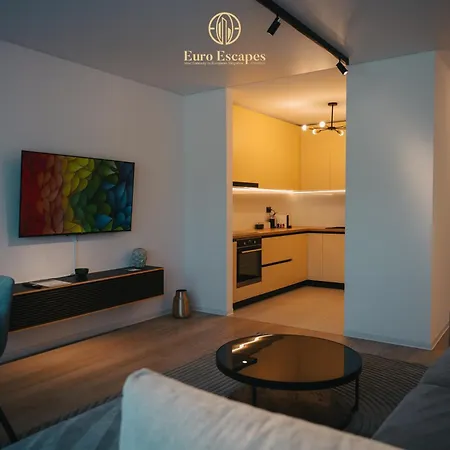 Modern 1br W/sofa Bed Near Pipera Metro Apartment *